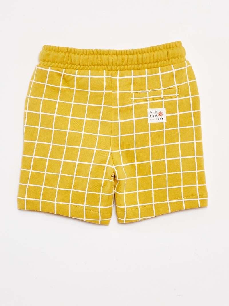 Calções fantasia - Edição Grafik Amarelo - Kiabi