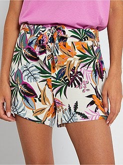 Calções fluidos cintados 'JDY' - Kiabi