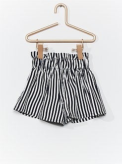 Calções fluidos estampados - Kiabi