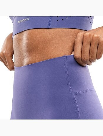 Calções justos de corrida para mulher
