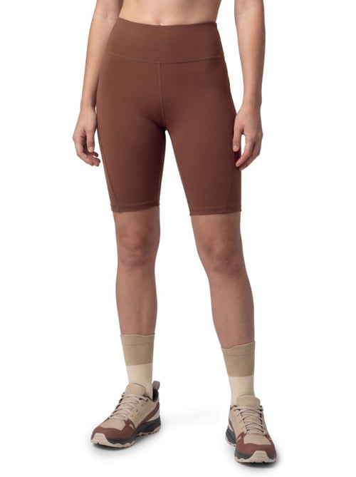 Calções justos de trail running para mulher - Kiabi
