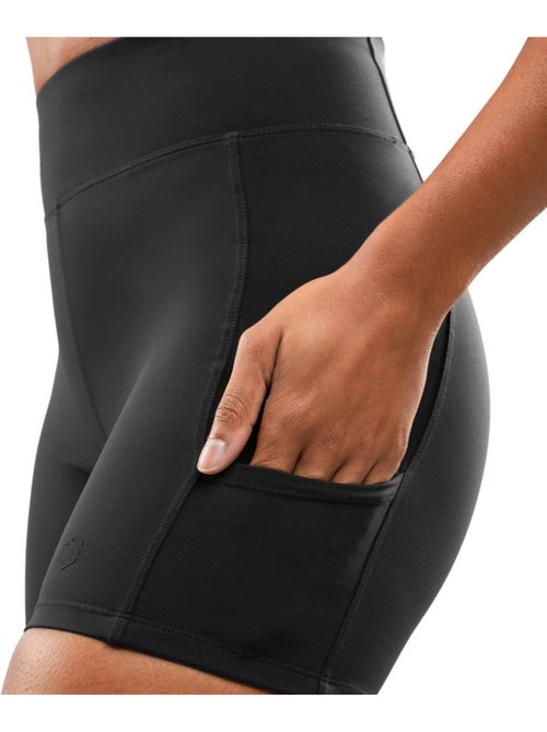 Calções justos de treino para mulher - Kiabi