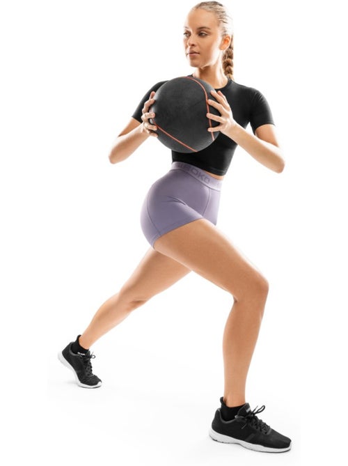 Calções justos e curtos de treino para mulher - Kiabi