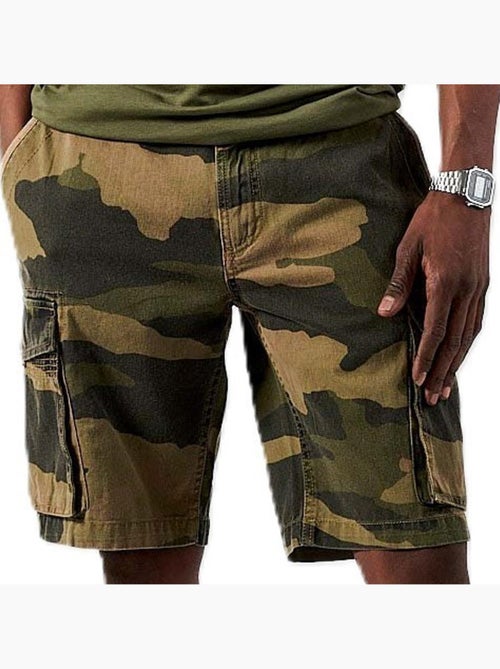 Calções kaki estampados para homem kaporal 3m81 marco - Kiabi
