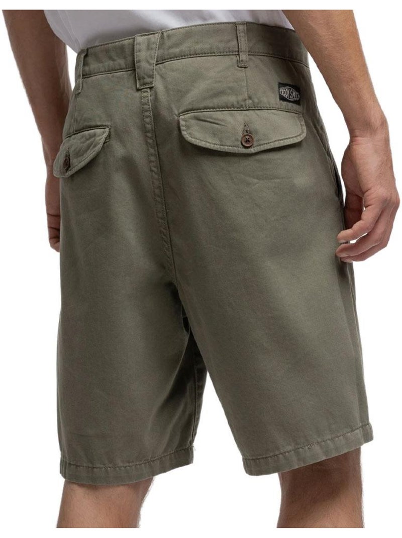 Calções Kaki para Homem Teddy Smith Eddy Verde cáqui claro - Kiabi