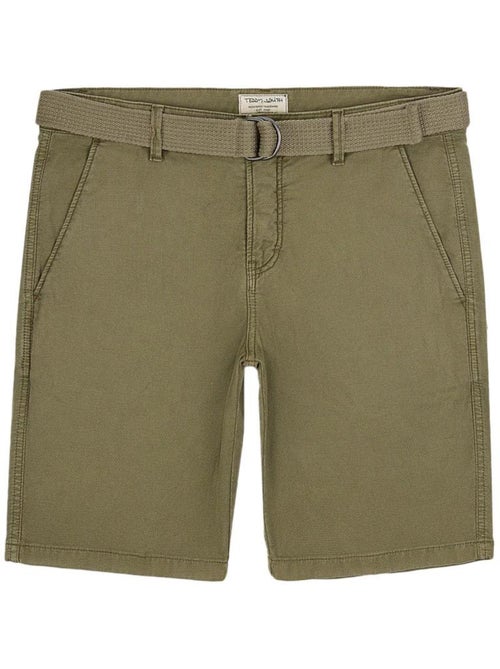 Calções Kaki para Homem Teddy Smith Staton 10417231D - Kiabi Calções Kaki para Homem Teddy Smith Staton 10417231D - Kiabi