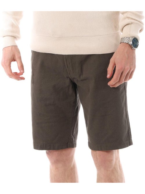 Calções kaki para homem teddy smith staton - Kiabi