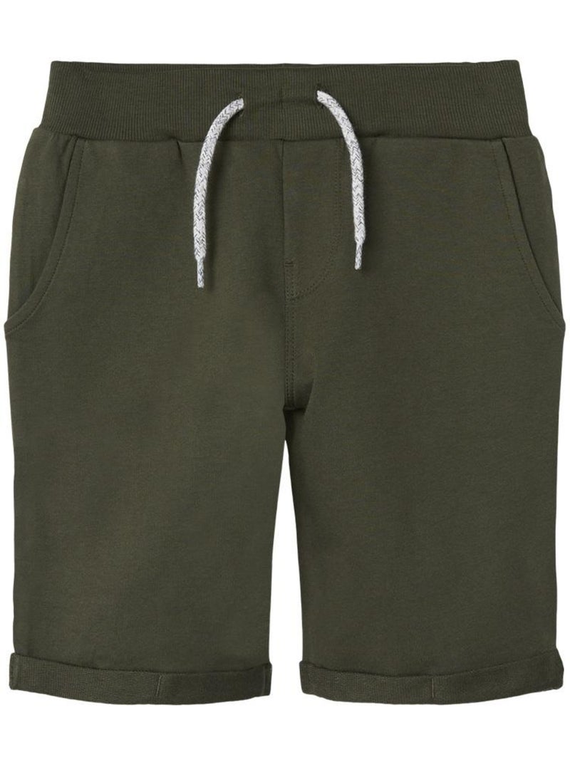 Calções Kaki para Menino Name It Vermo Verde cáqui claro - Kiabi