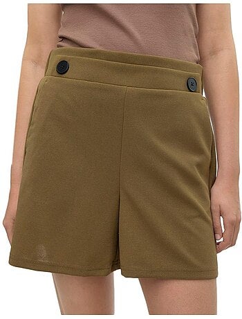 Calções Pretos de Mulher Vero Moda Liva