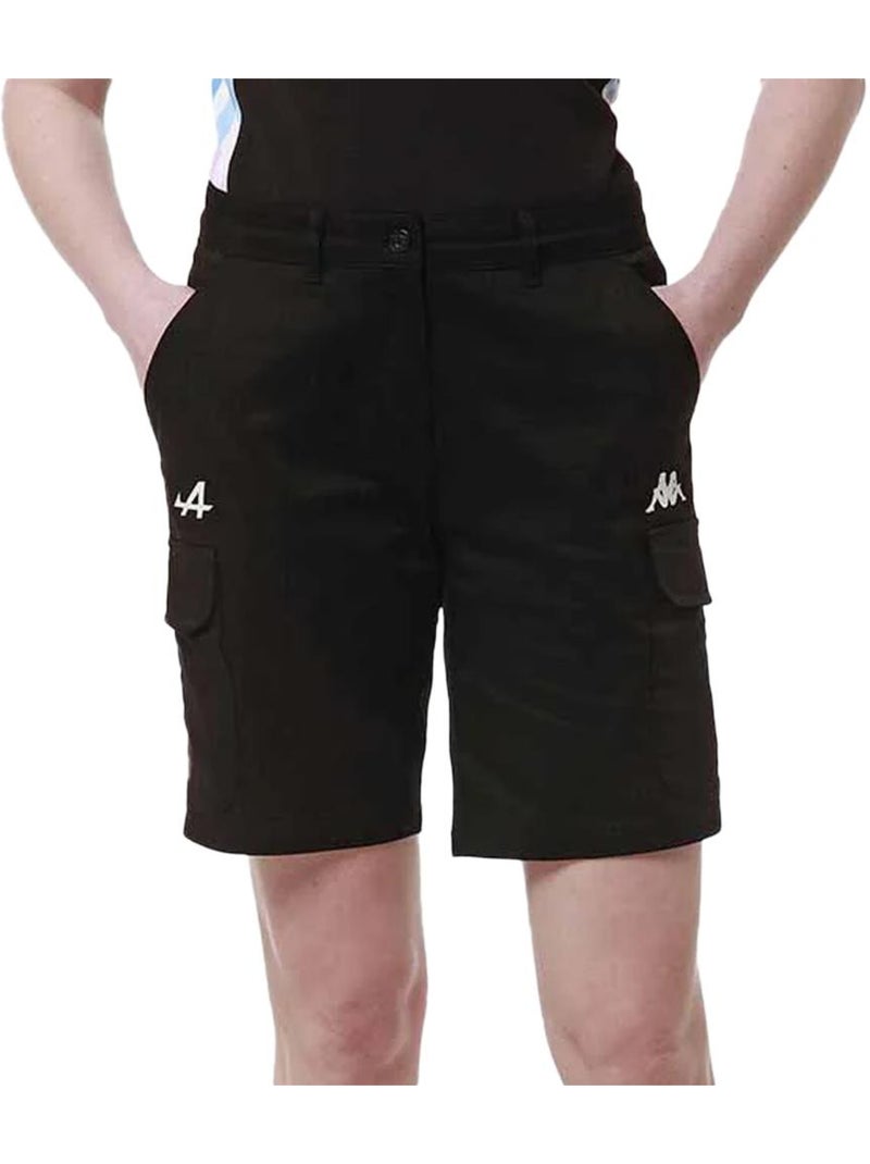 Calções Kappa Aidiwy Pretos para Mulher Preto - Kiabi