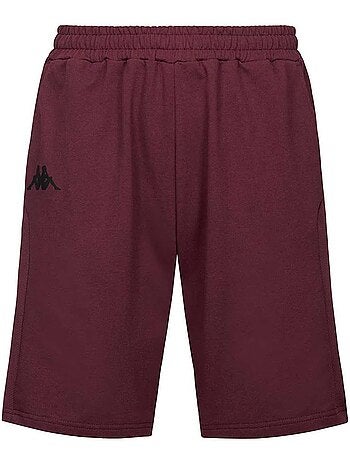Calções kappa gubeyo bordeaux para homem