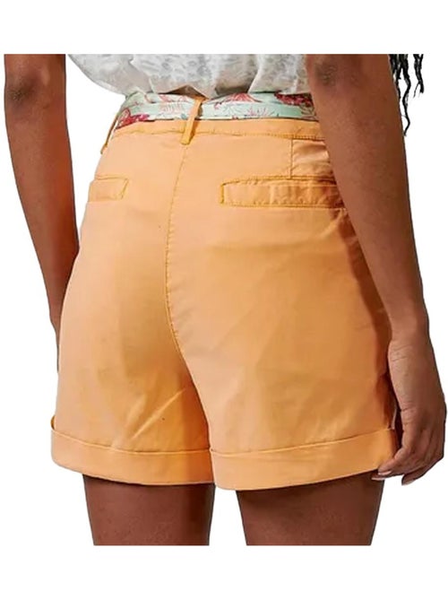 Calções laranja kaporal comoe para mulher - Kiabi Calções laranja kaporal comoe para mulher - Kiabi