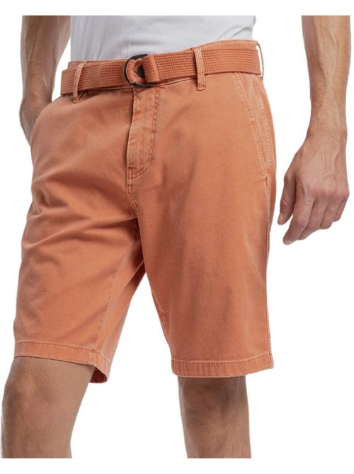 Calções Laranja para Homem Teddy Smith Staton 10417231D - Kiabi Calções Laranja para Homem Teddy Smith Staton 10417231D - Kiabi
