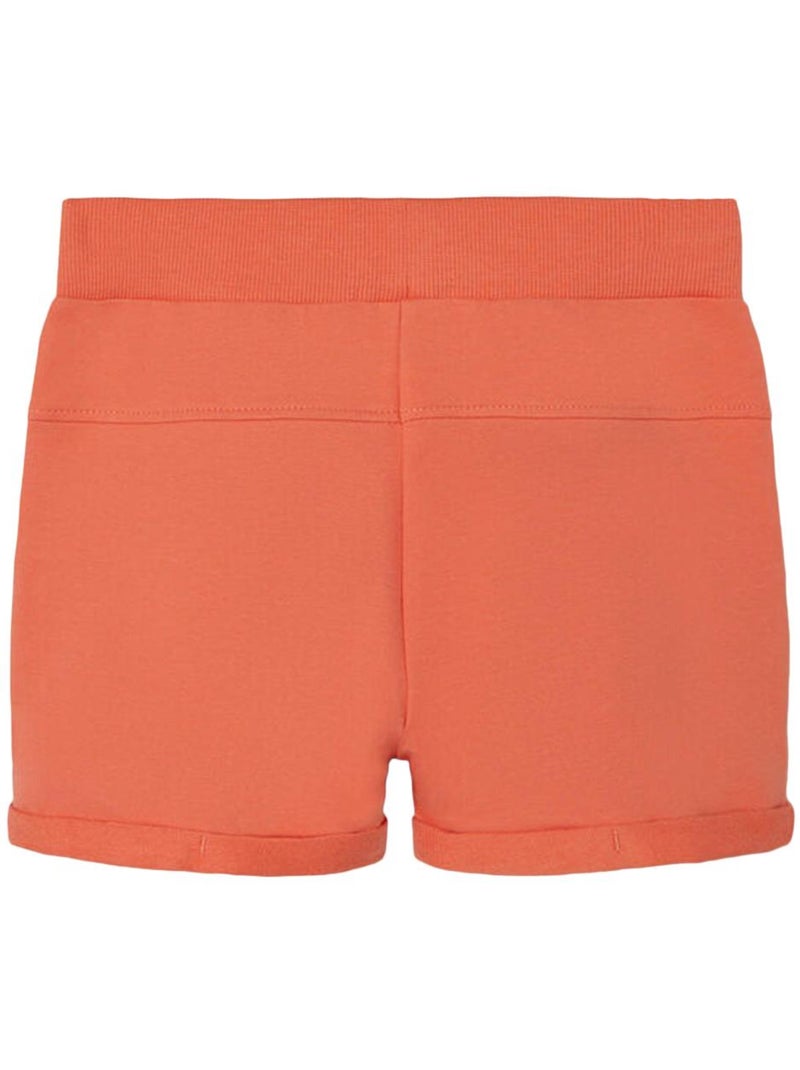 Calções Laranja para Menina Name It Volta Laranja - Kiabi