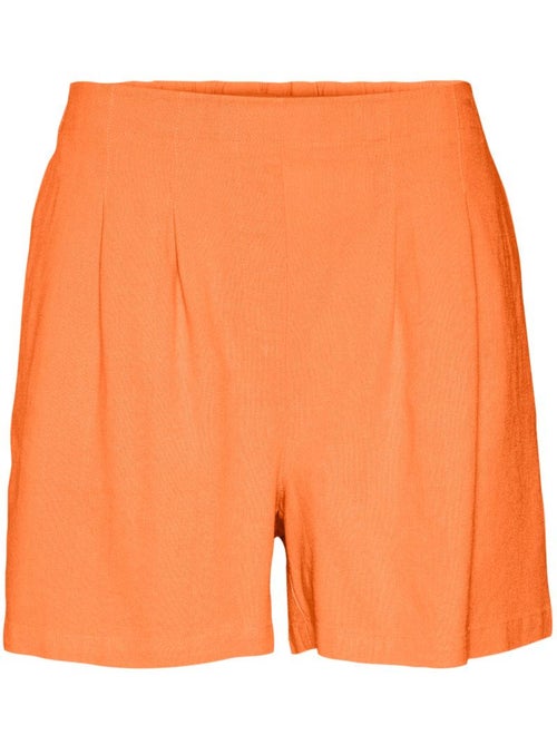 Calções Laranja Vero Moda Milo para Mulher - Kiabi Calções Laranja Vero Moda Milo para Mulher - Kiabi