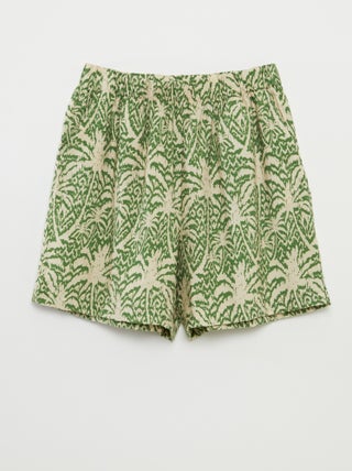Calções leves com estampado 'JDY'