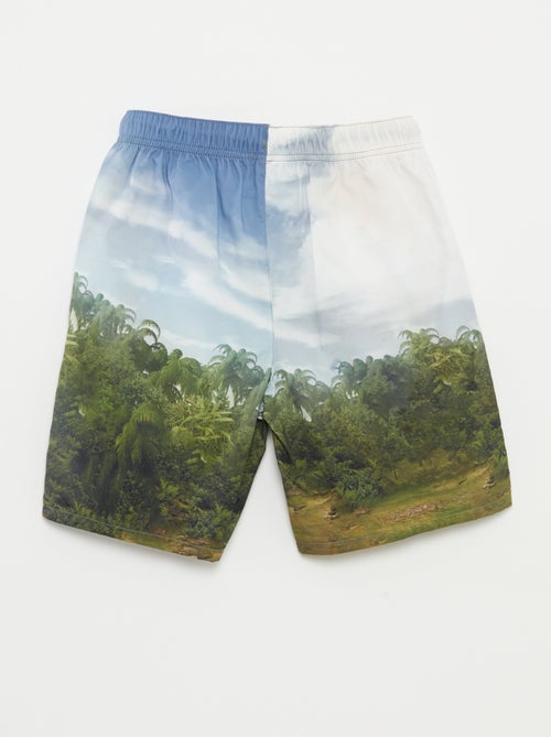 Calções leves 'Mundo Jurássico' - Kiabi