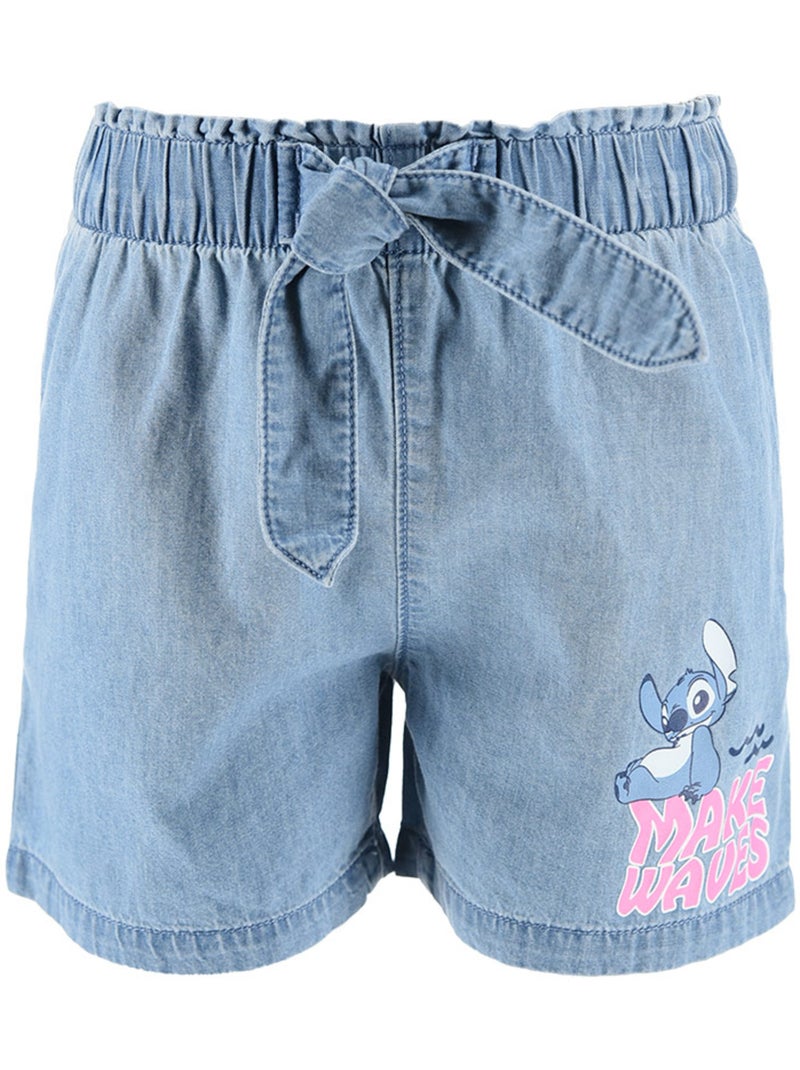 Calções lilo & stitch azul menina | licença oficial Azul - Kiabi