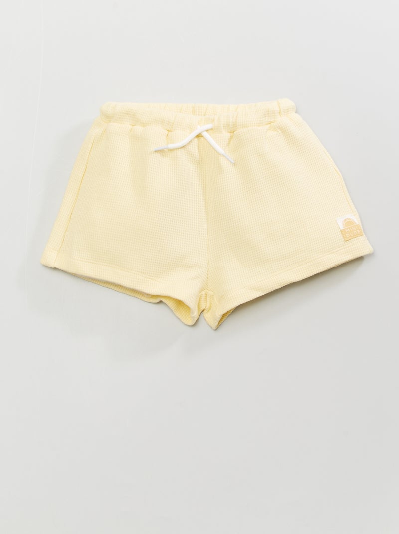 Calções lisos AMARELO - Kiabi