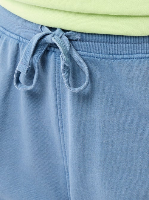 Calções lisos em French Terry - Kiabi