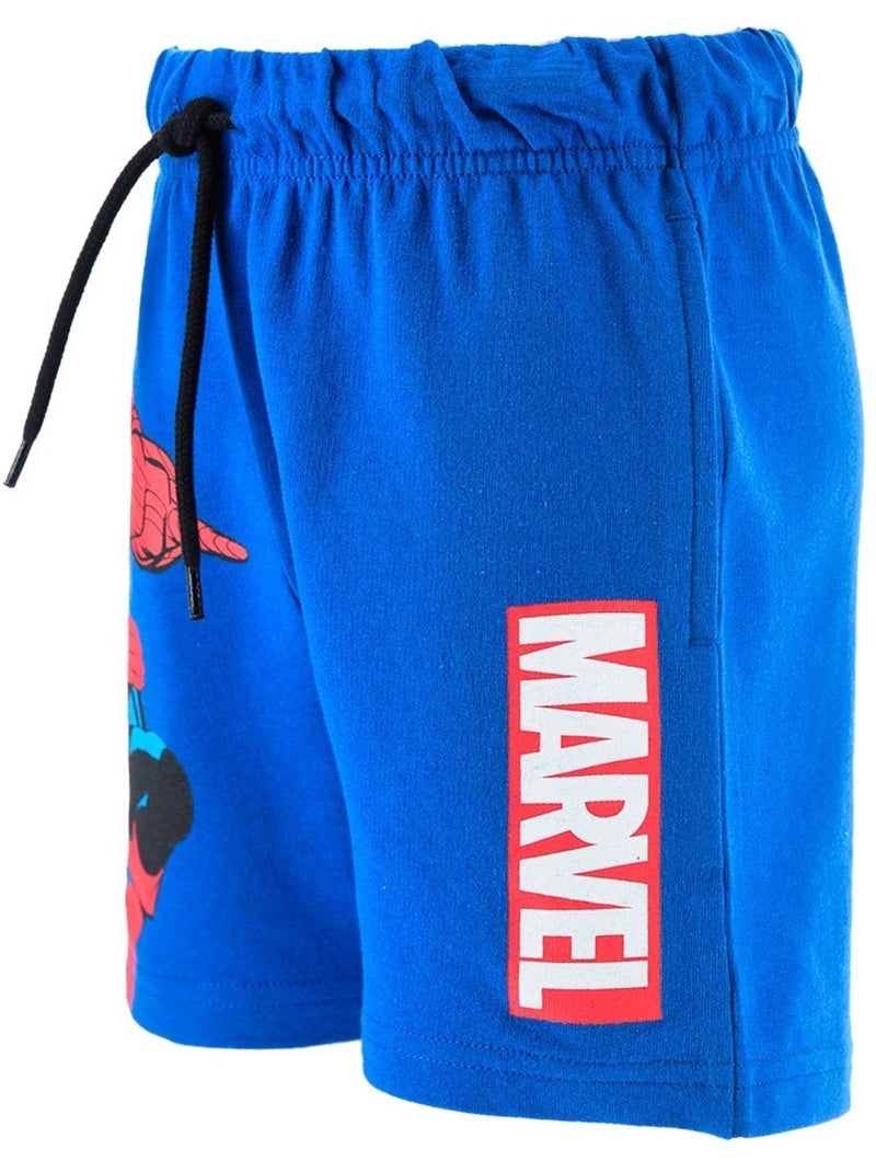 Calções marvel azul menino | licença oficial Azul - Kiabi