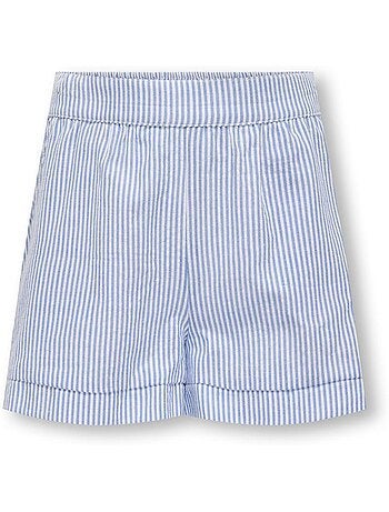 Calções para Menina Kids ONLY Kogsmilla Preto/Cru