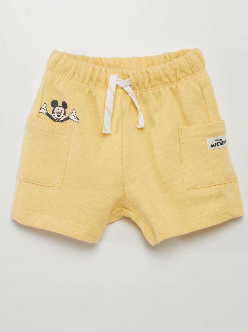 Calções 'Mickey' da 'Disney' AMARELO - Kiabi