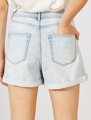 Calções mom de ganga - Kiabi