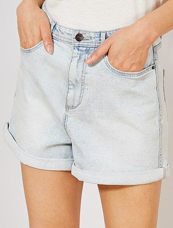 Calções mom de ganga - Kiabi