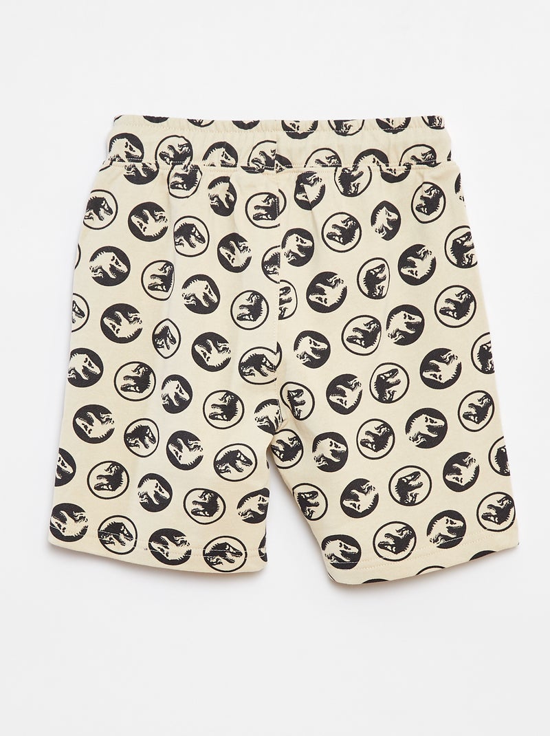 Calções 'Mundo Jurássico' BEGE - Kiabi