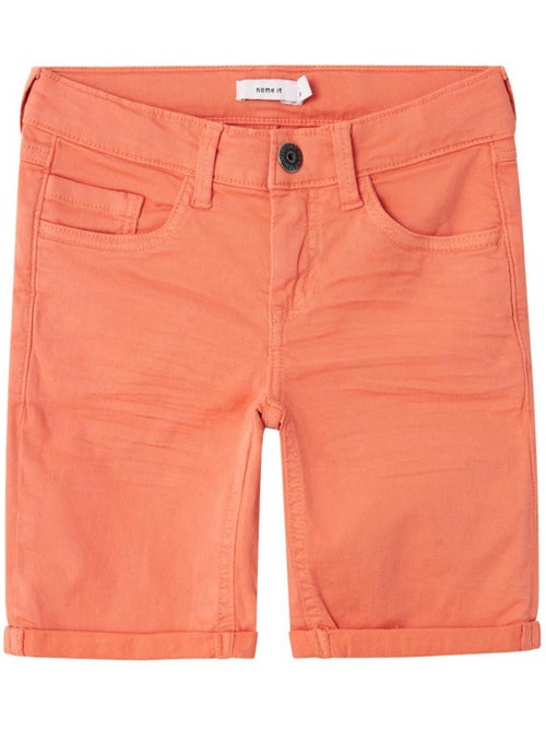 Calções Name it Twiisak para Menino Laranja 13213214 - Kiabi Calções Name it Twiisak para Menino Laranja 13213214 - Kiabi