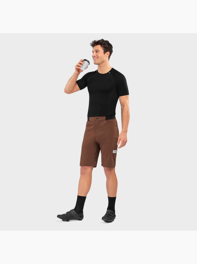 Calções para gravel homem Castanho - Kiabi