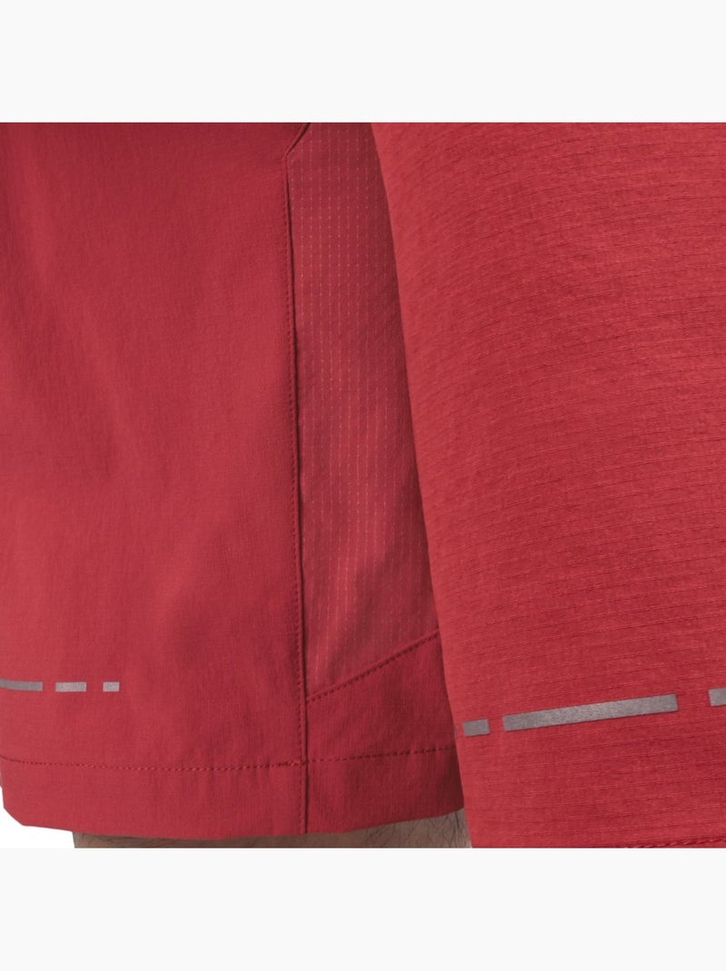 Calções para gravel homem Vermelho - Kiabi
