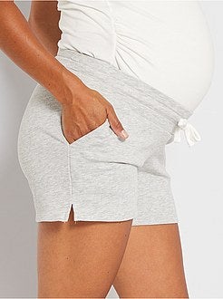 Calções pré-mamã em moletão - Kiabi