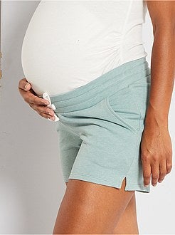 Calções pré-mamã em moletão - Kiabi