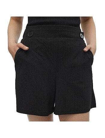 Calções Pretos de Mulher Vero Moda Liva
