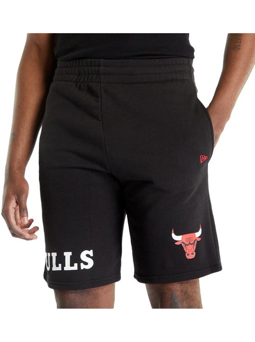 Calções Pretos Masculinos New Era NBA Chicago Bulls - Kiabi Calções Pretos Masculinos New Era NBA Chicago Bulls - Kiabi