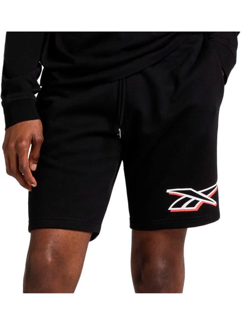 Calções Reebok Vector Pretos para Homem - Kiabi