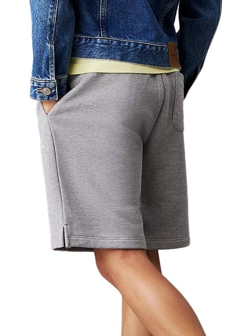 Calções Relaxed Monogram para Rapaz Calvin Klein Jeans Cinzento - Kiabi Calções Relaxed Monogram para Rapaz Calvin Klein Jeans Cinzento - Kiabi