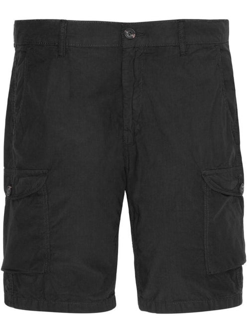 Calções Ripstop Schott Combat para Homem Pretos - Kiabi Calções Ripstop Schott Combat para Homem Pretos - Kiabi
