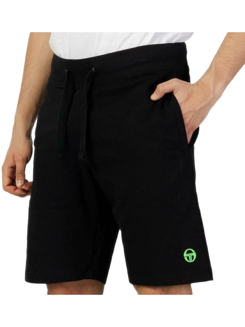 Calções Sergio Tacchini Fluo para Homem Preto - Kiabi