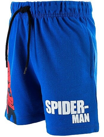 Calções spiderman azul menino | licença oficial