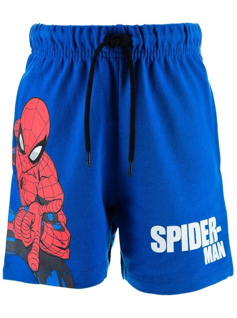 Calções spiderman azul menino | licença oficial Azul - Kiabi