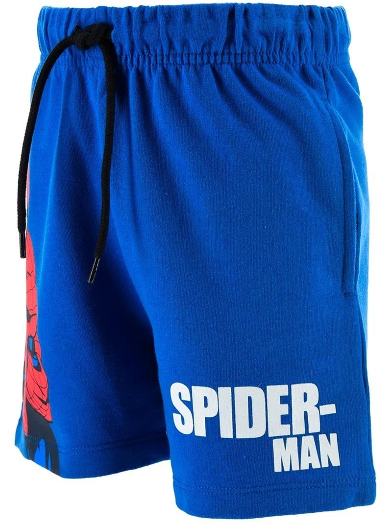 Calções spiderman azul menino | licença oficial Azul - Kiabi
