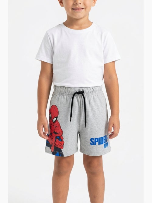 Calções spiderman cinzento menino | licença oficial - Kiabi