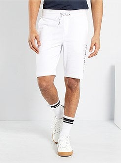 Calções sportswear em moletão - Kiabi