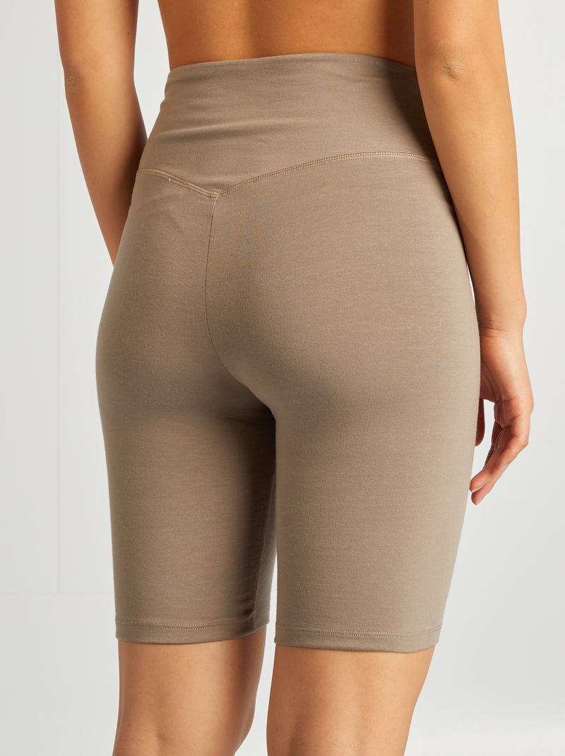 Calções tipo ciclista BEGE - Kiabi