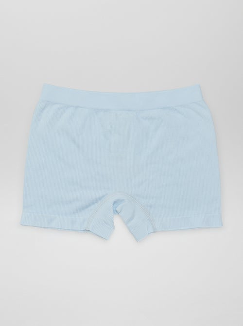 Calções tipo ciclista canelados - Kiabi