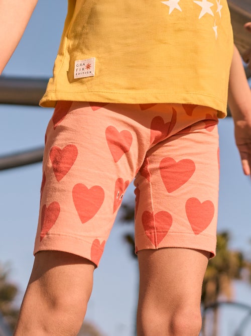 Calções tipo ciclista 'leopardo' - Grafik Edition - Kiabi