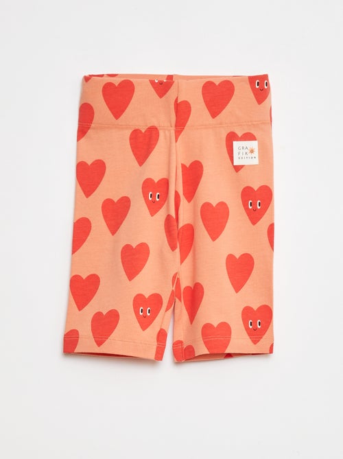 Calções tipo ciclista 'leopardo' - Grafik Edition - Kiabi